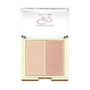 پالت هایلایتر دوتایی گلدن رز مدل سو گلو so glow شماره 102